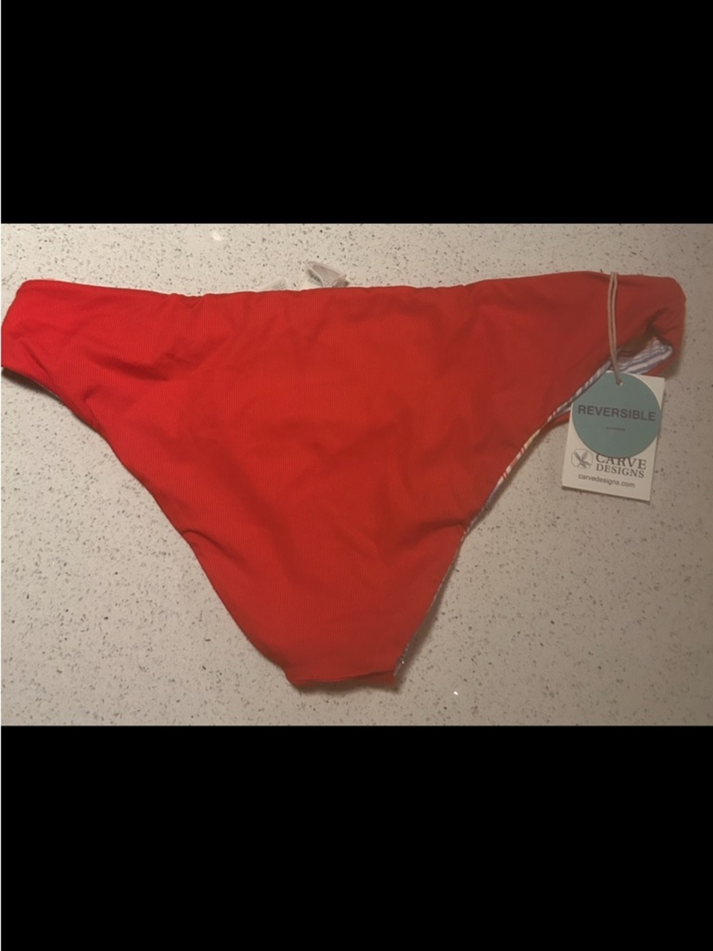 NWT carve designs reversible bikini bottom XL - Picture 8 of 8